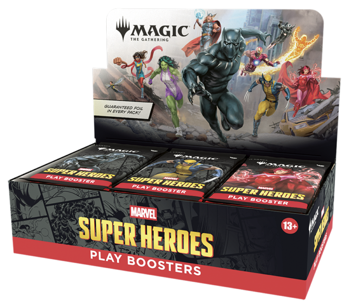 Marvel Super Heroes - Play Booster Display - MSH