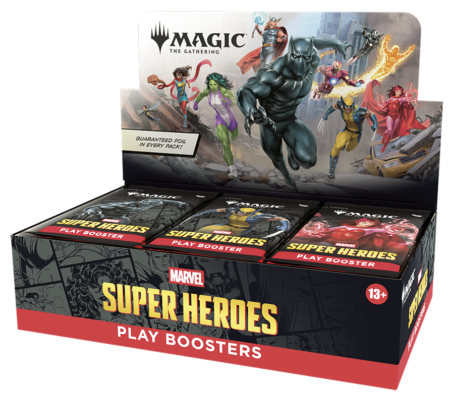 Marvel Super Heroes - Play Booster Display - MSH - Image 1
