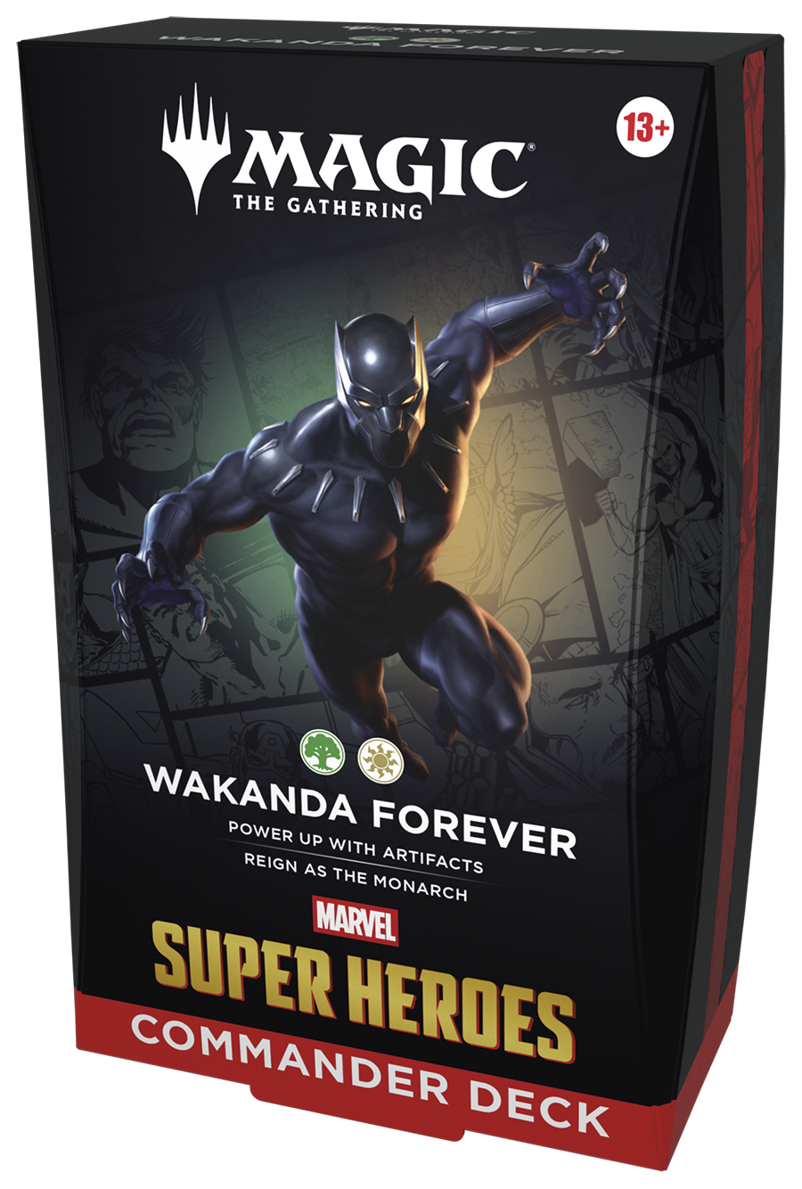 Marvel Super Heroes - Commander Deck - Wakanda Forever - Image 1