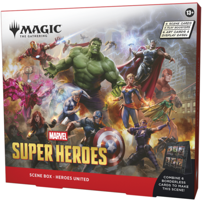 Marvel Super Heroes - Scene Box set - Heroes United y Villans Unleashed - MSH - Image 3