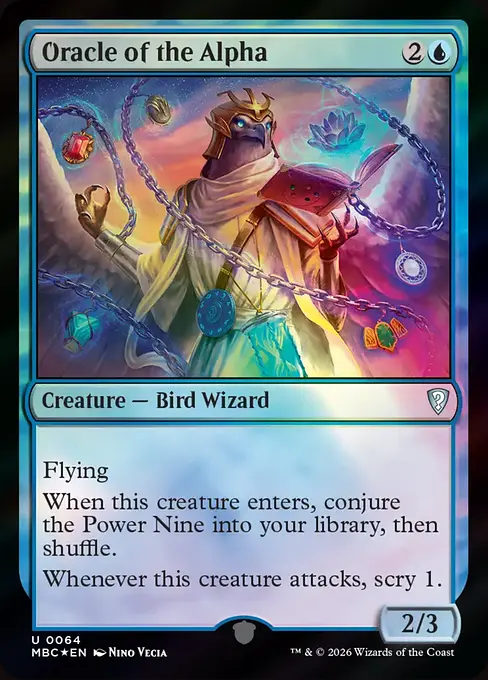 Mbc 64 oracle of the alpha